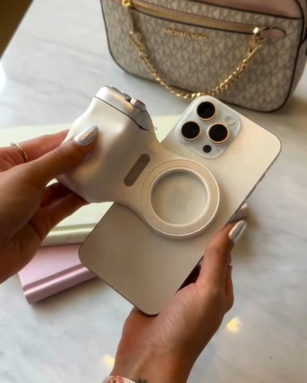 Empuñadura magnética Bluetooth para cámara: agarre universal para fotos de smartphones
