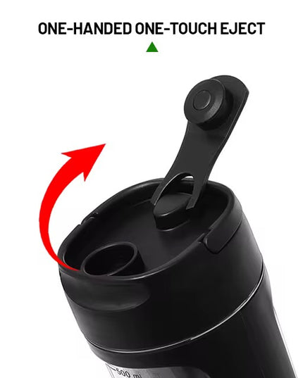 Electric Protein Shaker Bottle – Rechargeable & Portable Mixer