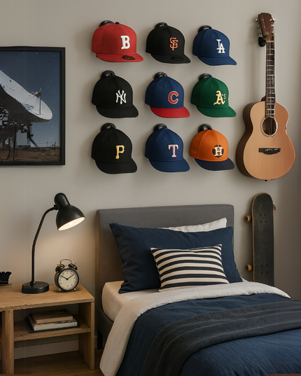 Ganchos para gorras 2 en 1: la forma más genial de lucir tu colección de gorras