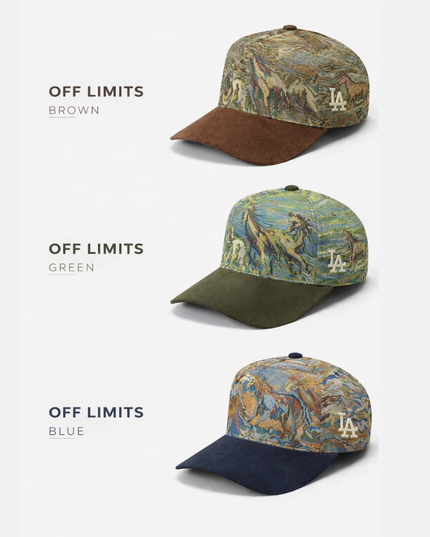 OFF LIMITS LA Rodeo Brown Heritage Tapestry Cap