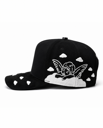 Dreaming Angel Cap – Black