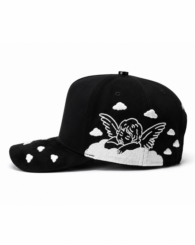 Dreaming Angel Cap – Black