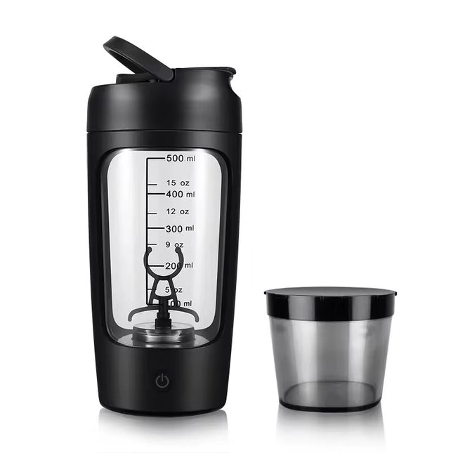 Botella mezcladora eléctrica de proteínas: recargable y portátil