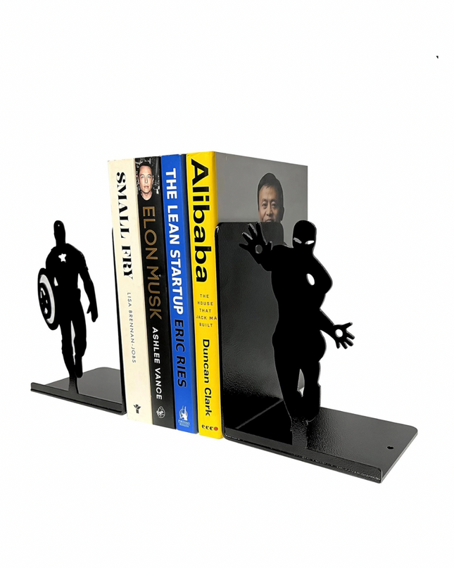 Hero Bookends & Floating Bookshelves – Let Your Books Save the Day