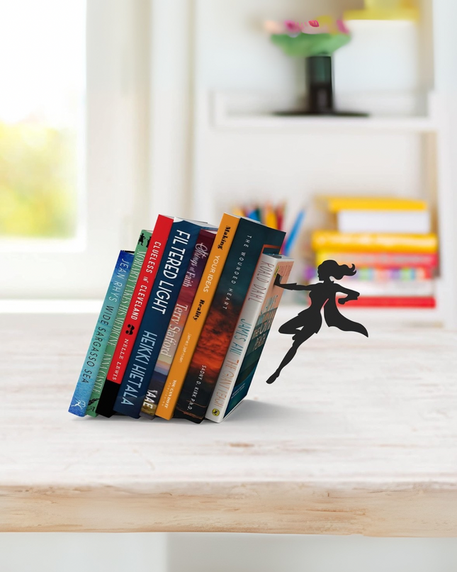 Hero Bookends & Floating Bookshelves – Let Your Books Save the Day