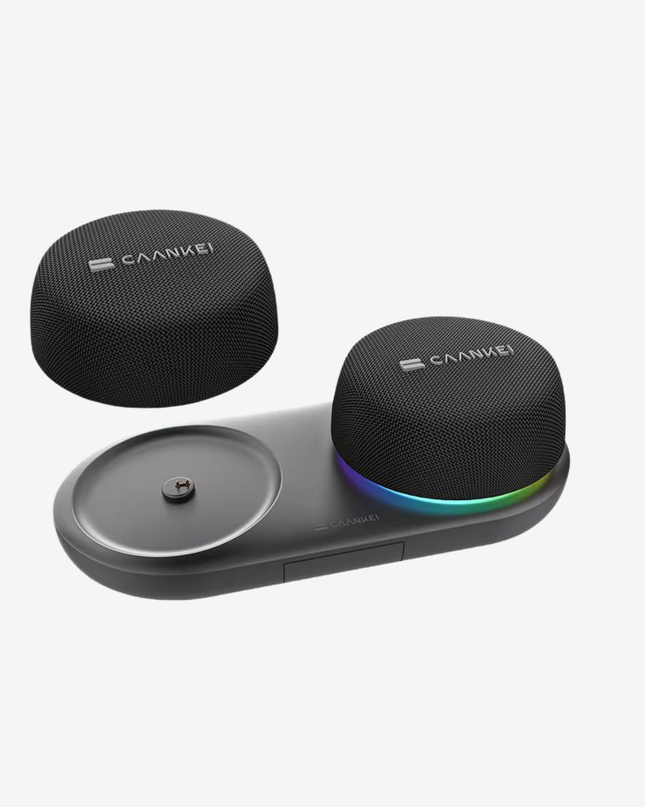 Magnetic RGB Bluetooth Speakers for Modern Desk Setups