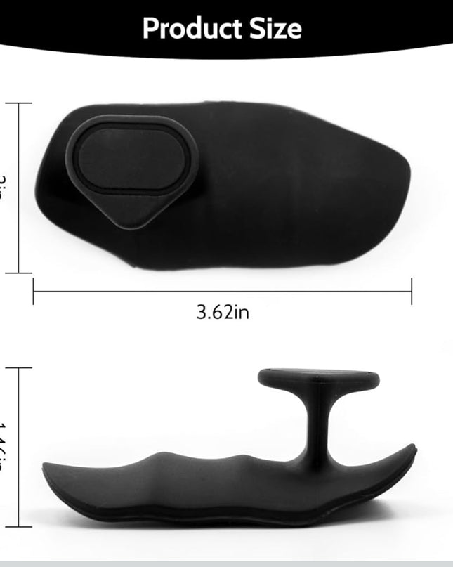 Ergonomic Grip Pads – Anti-Slip Weightlifting Support
