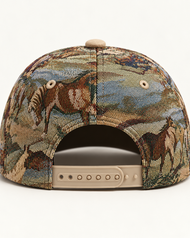OFF RALLY Dustbowl Tapestry Cap — Brown