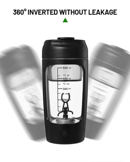 Electric Protein Shaker Bottle – Rechargeable & Portable Mixer