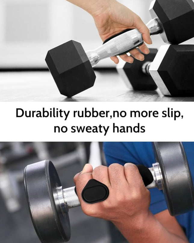 Ergonomic Grip Pads – Anti-Slip Weightlifting Support