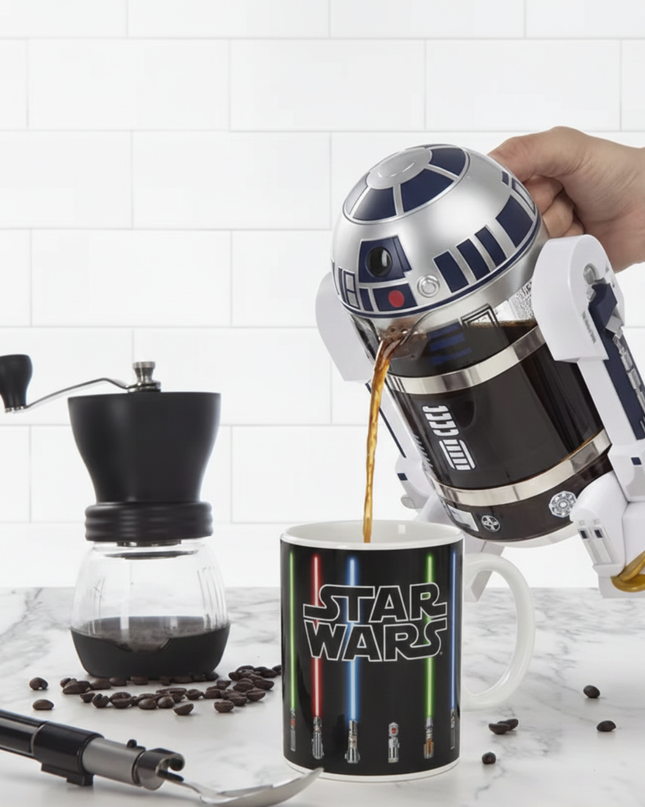 Star Wars R2-D2 French Press Coffee Maker - Collector's Edition (32 oz)