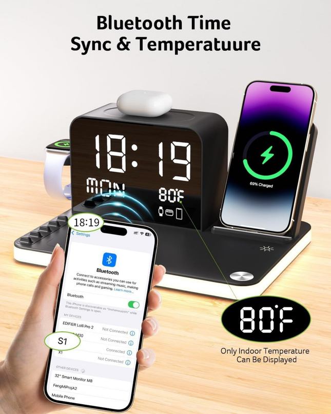 7-in-1 Wireless Charging Station –