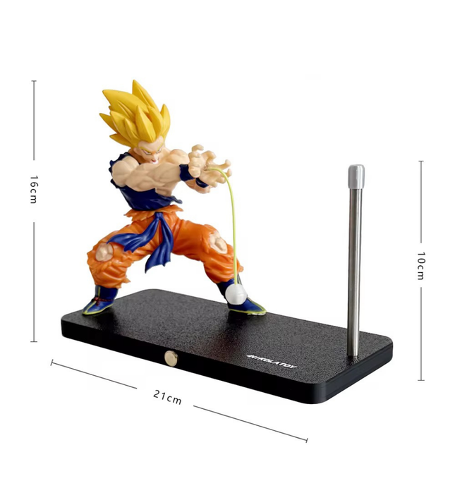 Kamehameha Goku LED Lamp – Light-Up Action Figure Decor