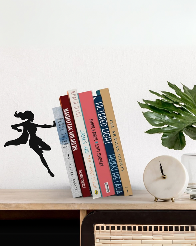 Hero Bookends & Floating Bookshelves – Let Your Books Save the Day