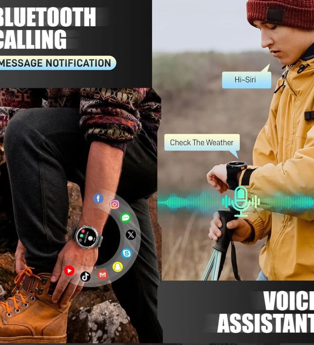 KE5 Military Smartwatch – The Ultimate Rugged Companion