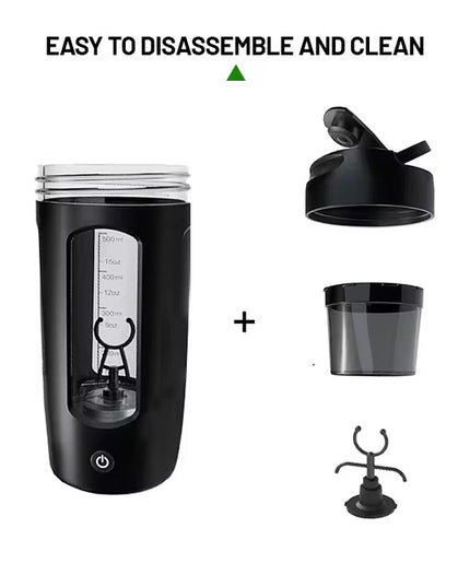 Electric Protein Shaker Bottle – Rechargeable & Portable Mixer