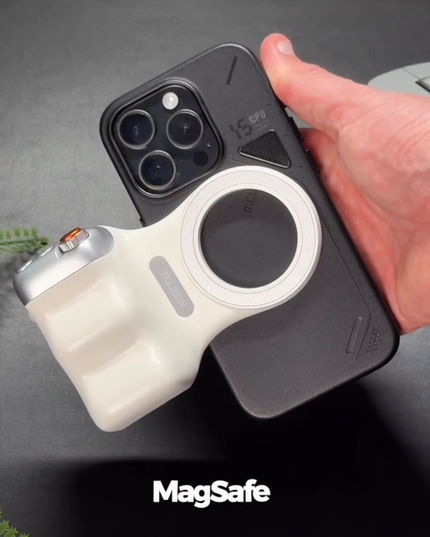Empuñadura magnética Bluetooth para cámara: agarre universal para fotos de smartphones