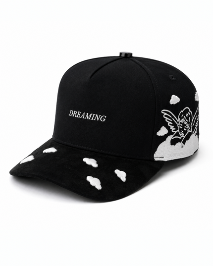 Dreaming Angel Cap – Black