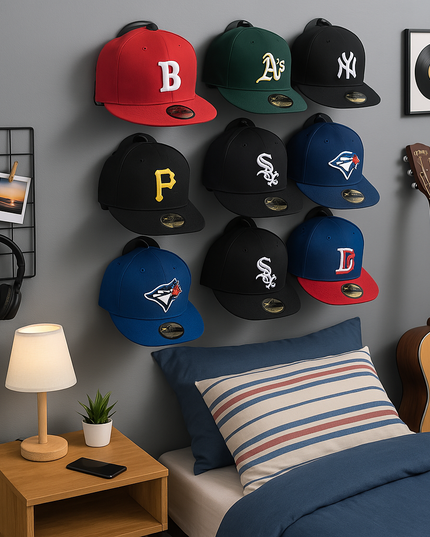 Ganchos para gorras 2 en 1: la forma más genial de lucir tu colección de gorras