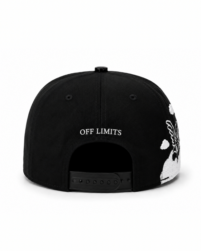 Dreaming Angel Cap – Black