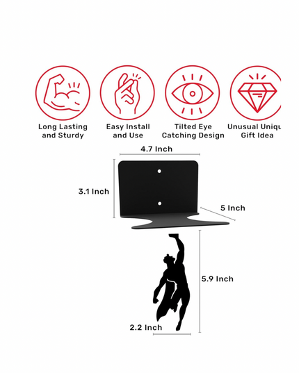 Hero Bookends & Floating Bookshelves – Let Your Books Save the Day