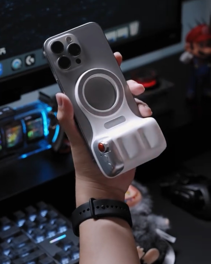 Empuñadura magnética Bluetooth para cámara: agarre universal para fotos de smartphones