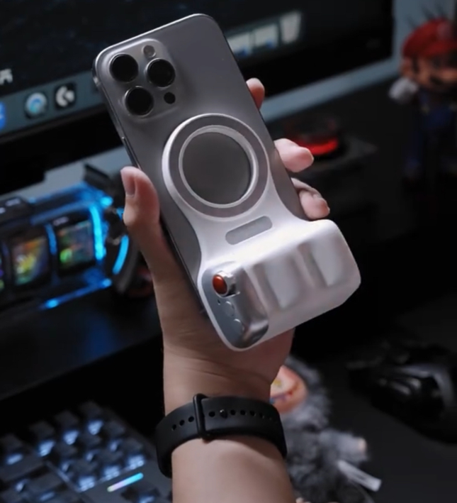 Empuñadura magnética Bluetooth para cámara: agarre universal para fotos de smartphones