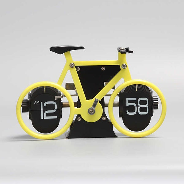 Minimalist Bike Clock Decor