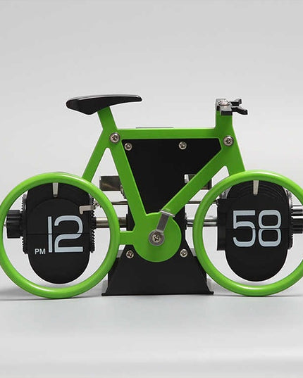 Minimalist Bike Clock Decor