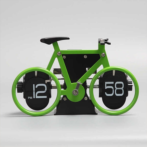 Minimalist Bike Clock Decor