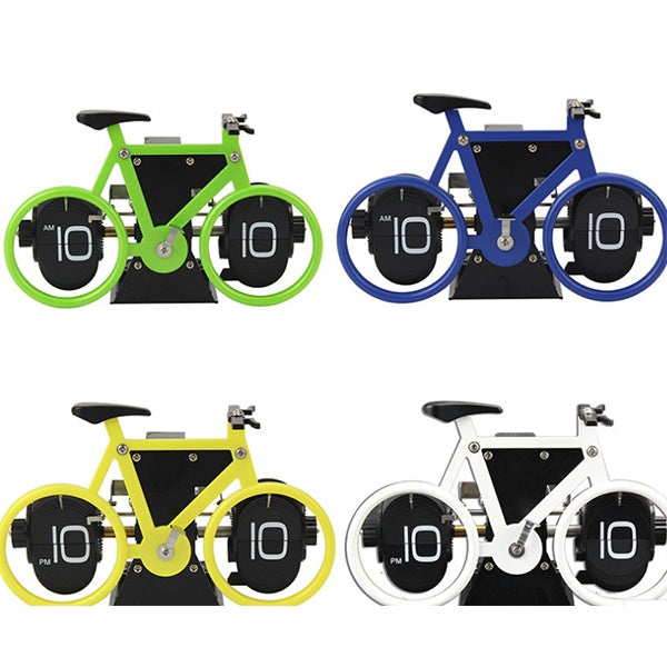 Minimalist Bike Clock Decor
